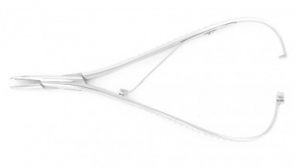 Elastic Placing Plier Mathieu With Single Spring With Hole